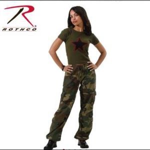 Rothco Vintage Paratrooper Camaflouge Fatigues L